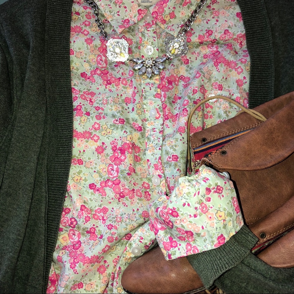 Floral blouse